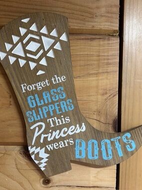 Boot wall decor